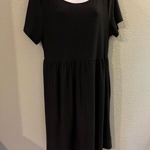 Vibe Classic Black Mini Dress